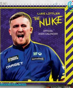 Luke Littler Wall Calendar 2026 fKJYPzt