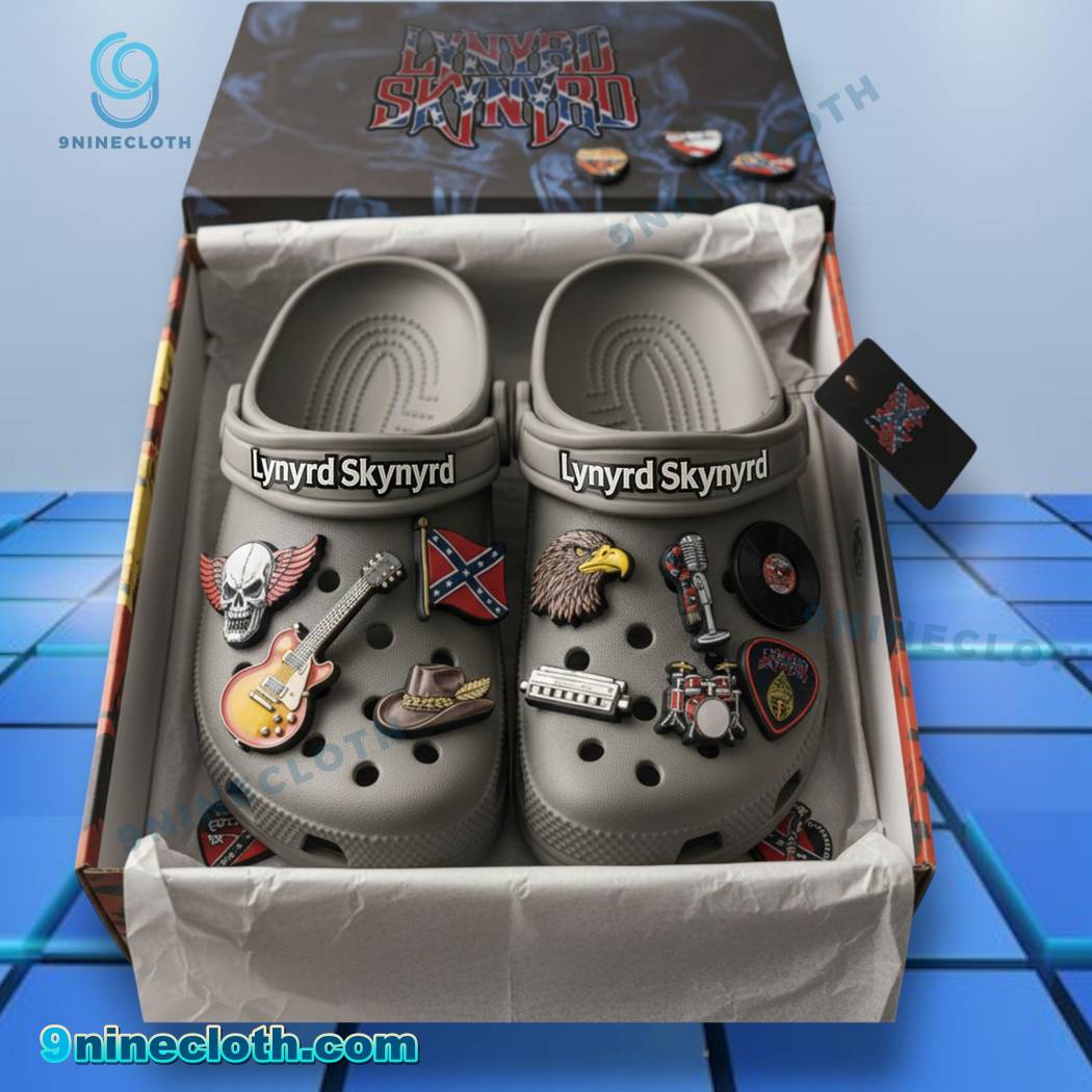Lynyrd Skynyrd Crocs With Charms cvEYBOL