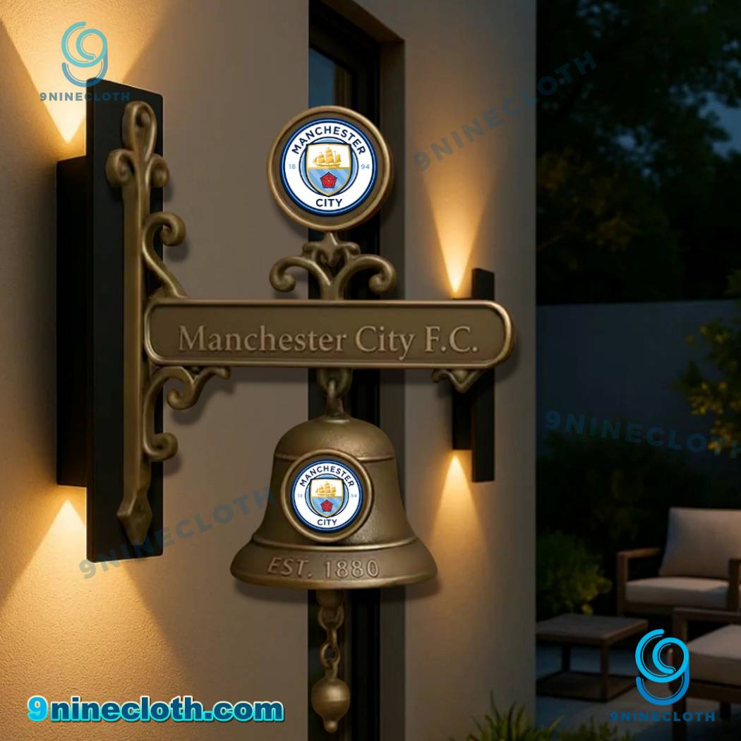Manchester City Premier League Football Team Doorbell gziFHoJ