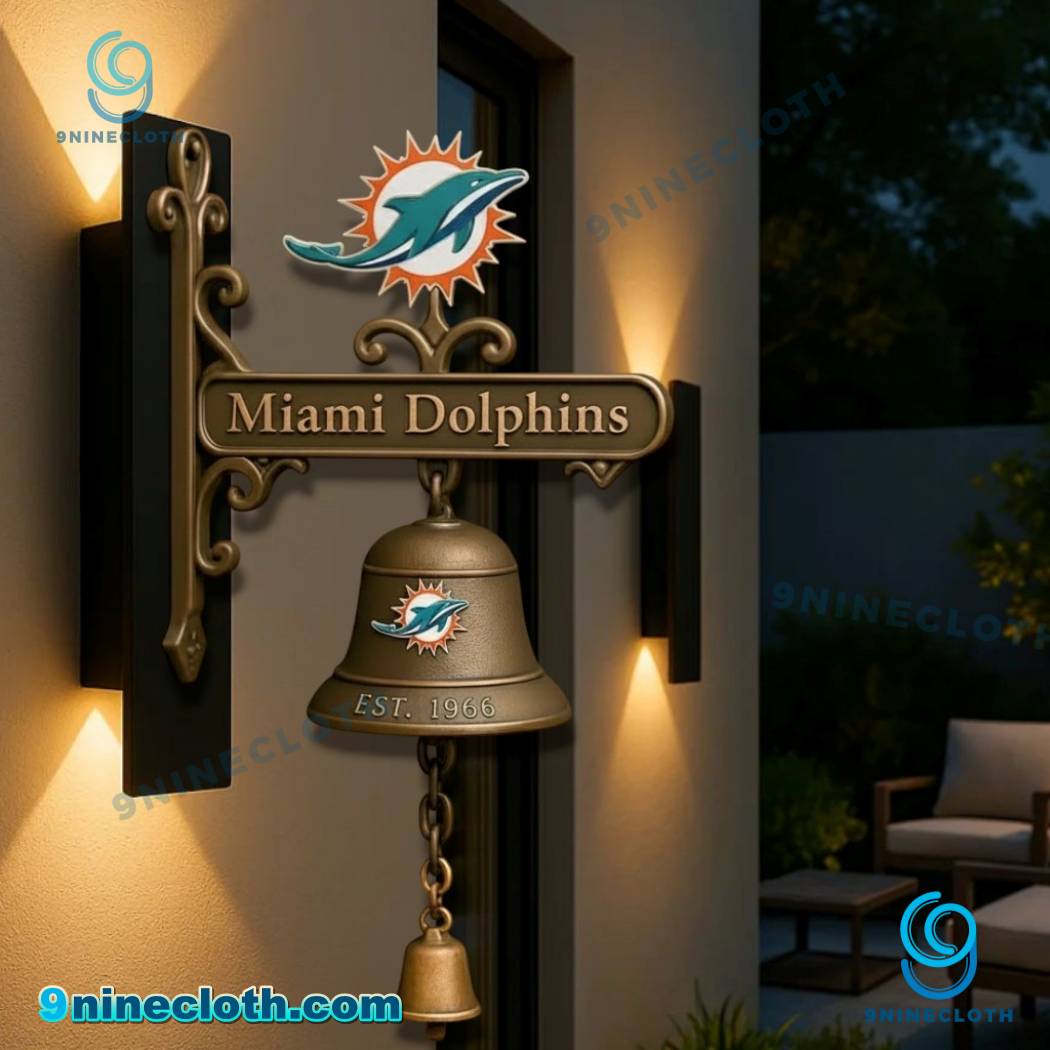 Miami Dolphins NFL Football Team Doorbell ZqR9oDv