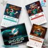 Miami Dolphins Wall Calendar 2026 CN4uRI6