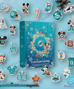 Miami Dolphins x Mickey Personalized Advent Calendar 2025 HVlg6kO