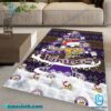 Minessota Vikings NFL Football Christmas Tree Rug Carpet 9vHzXGL
