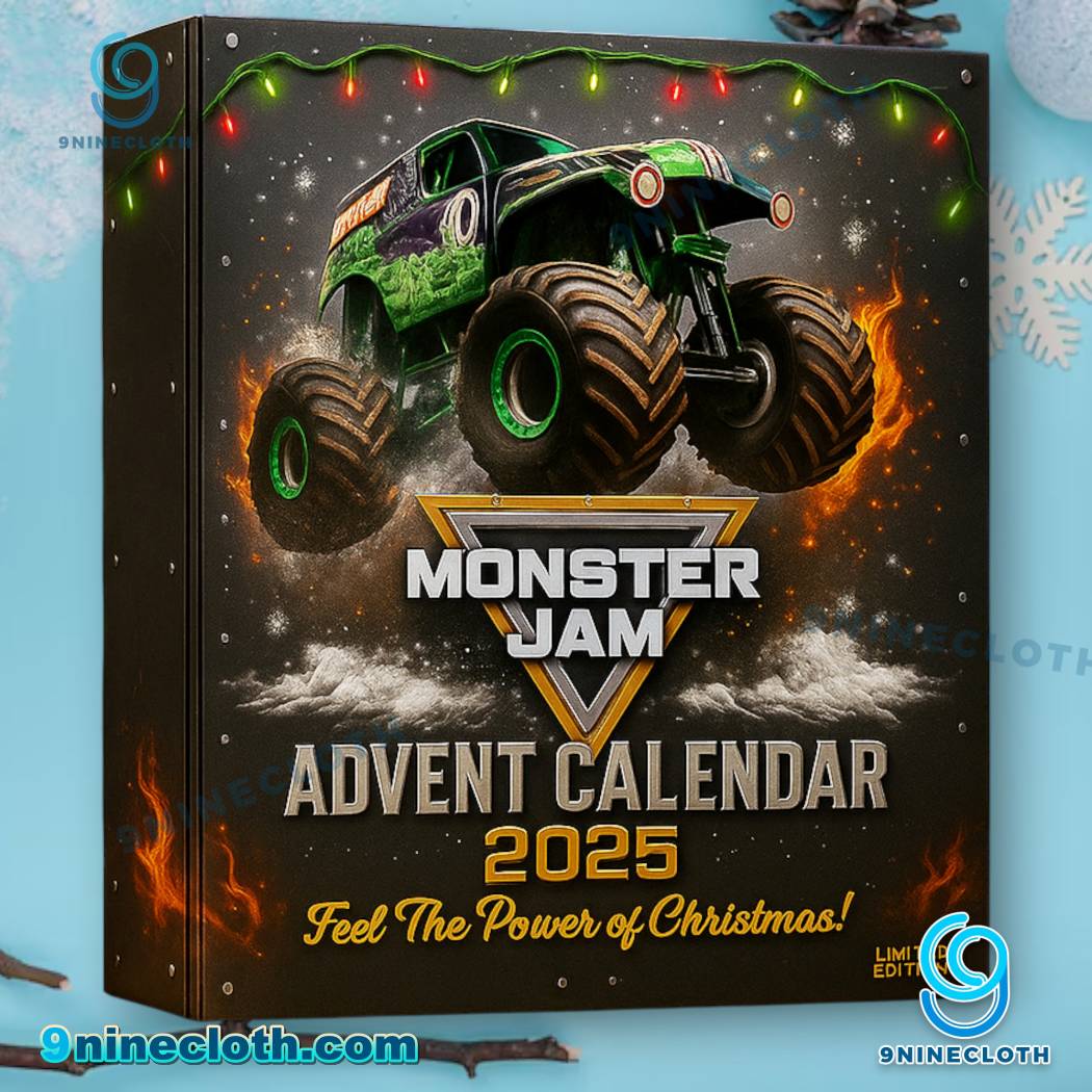 Monster Jam Feel The Power Of Christmas Advent Calendar 2025-a ZJA36Rt