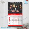 Motley Crue Personalized Wall Calendar 2026-z 0kV8ypZ