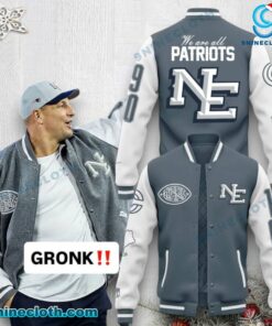 New England Patriots 2025 NFL Rivalries Nor'easter Baseball Jacket 6Y5Tohw