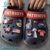 New England Patriots Crocs With Charms-a i30POcN