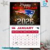 New England Patriots Wall Calendar 2026-c 4MDq5kA