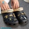 New Orleans Saints Crocs With Charms-a 9SXk6yn