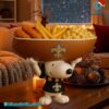 New Orleans Saints Snoopy x NFL Football Team Snack Tray FZ2BQOC