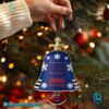 New York Giants NFL Team Personalized Christmas Bell Ornament uo4YgON