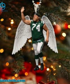 New York Jets Nick Mangold Angel Wings Ornament E7YUbcu