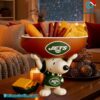 New York Jets Snoopy x NFL Football Team Snack Tray B6OY9Gr