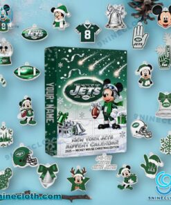 New York Jets x Mickey Personalized Advent Calendar 2025 tZSouX3
