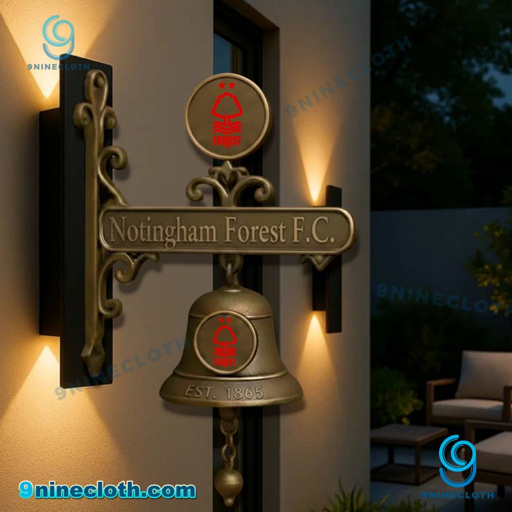 Nottingham Forest Premier League Football Team Doorbell OutLTxR
