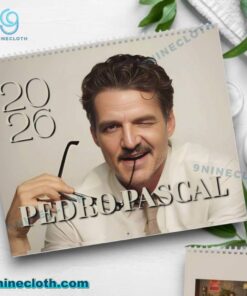 Pedro Pascal 2026 Wall Calendar HWMGy6o
