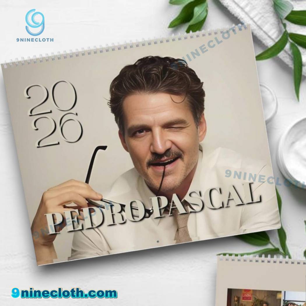 Pedro Pascal 2026 Wall Calendar HWMGy6o