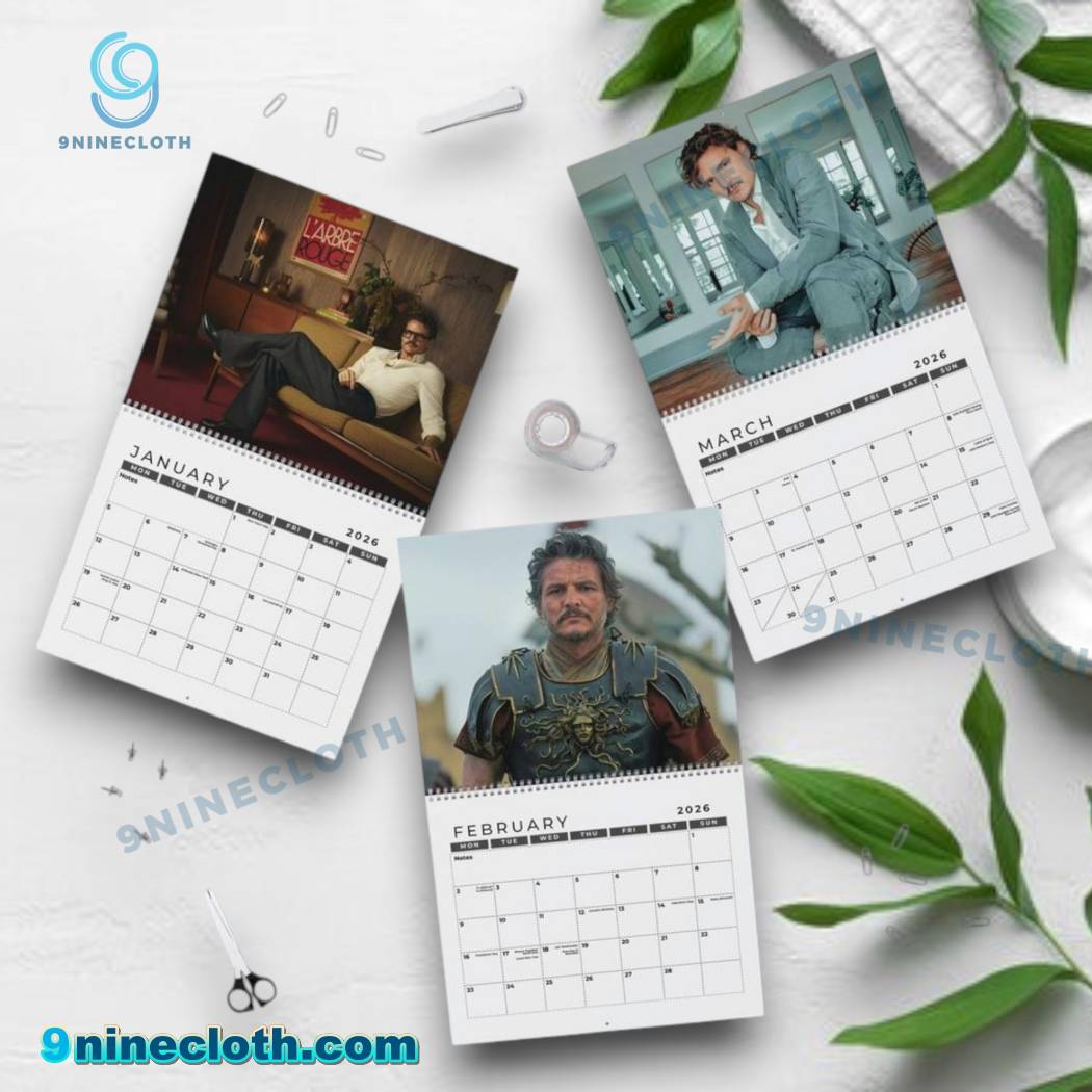 Pedro Pascal 2026 Wall Calendar-c GCoEHbV