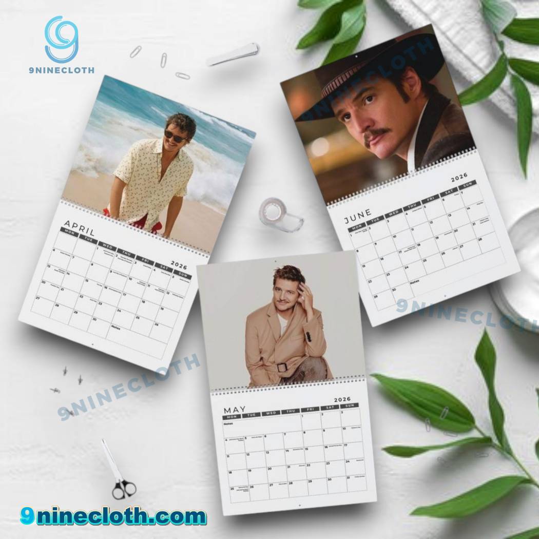 Pedro Pascal 2026 Wall Calendar-x FCdAkyt