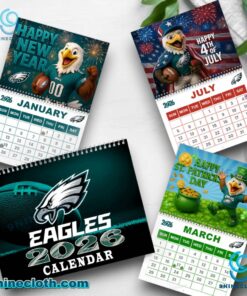 Philadelphia Eagles 2026 Wall Calendar sZWty4D