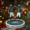 Philadelphia Eagles Legends High-five Ornament-b o0BafR3