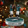 Philadelphia Eagles Legends High-five Ornament-x 3n257yj