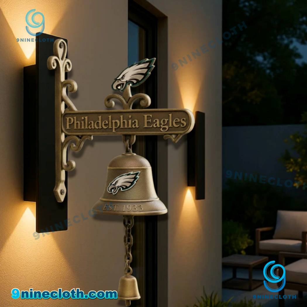 Philadelphia Eagles NFL Football Team Doorbell lJDaru7