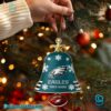 Philadelphia Eagles NFL Team Personalized Christmas Bell Ornament kj5wbqD