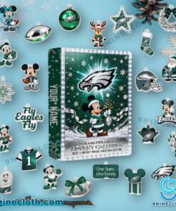 Philadelphia Eagles x Mickey Personalized Advent Calendar 2025 YKvlFPQ