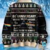 Pink Floyd 60th Anniversary 1965-2025 Ugly Christmas Sweater-b gpo7bRc