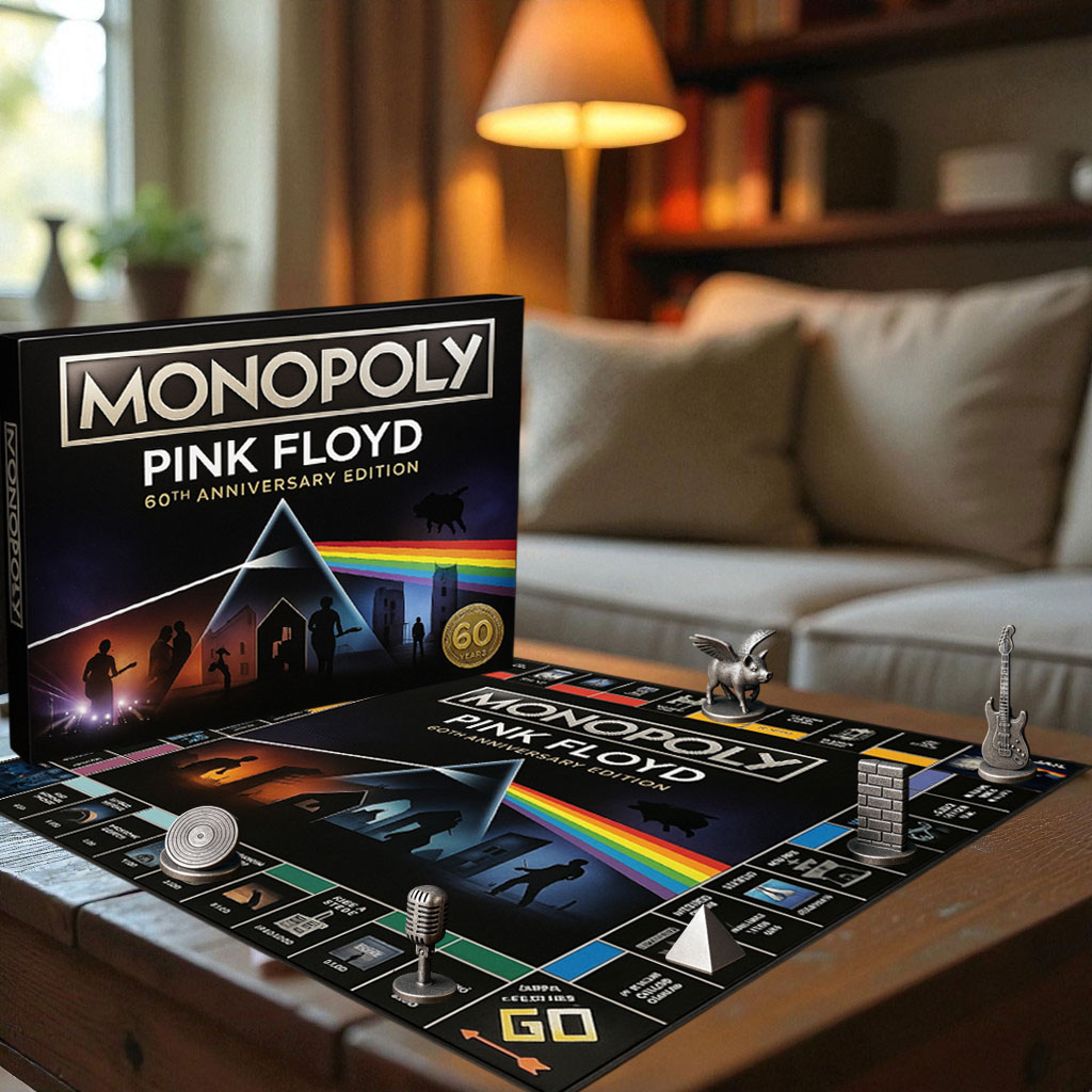 Pink Floyd 60th Anniversary Monopoly Edition-a mC8s0kb