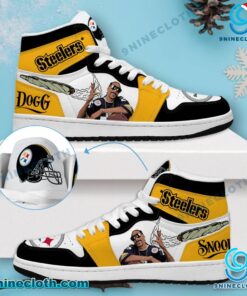 Pittsburgh Steelers X Snoop Dogg Air Jordan High Top Shoes dKqfLPt