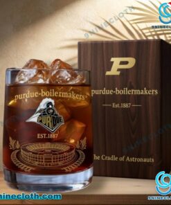 Purdue Boilermakers The Cradle Of Astronauts Whiskey Glass 5NU7VlF