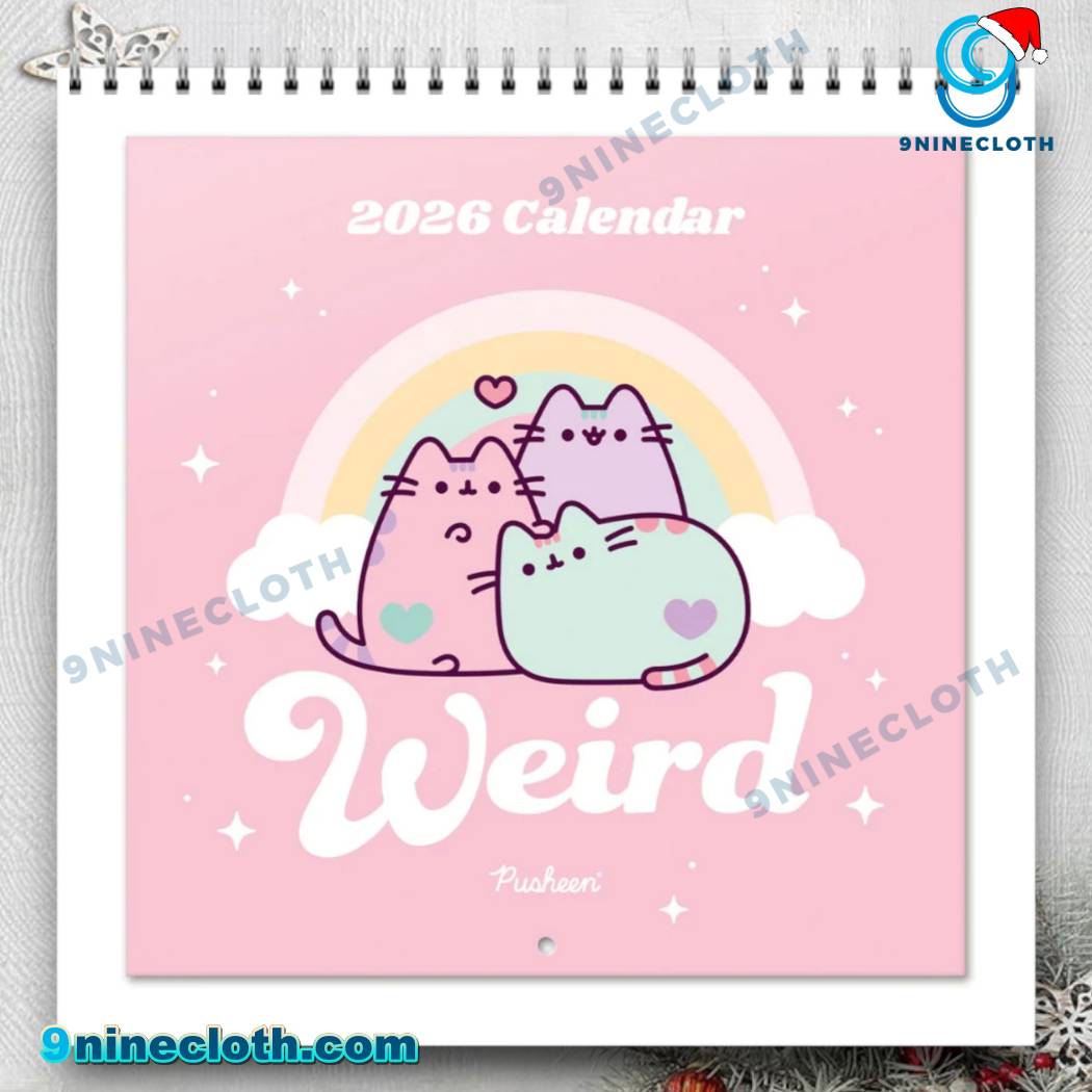 Pusheen Wall Calendar 2026 B1jVqDr