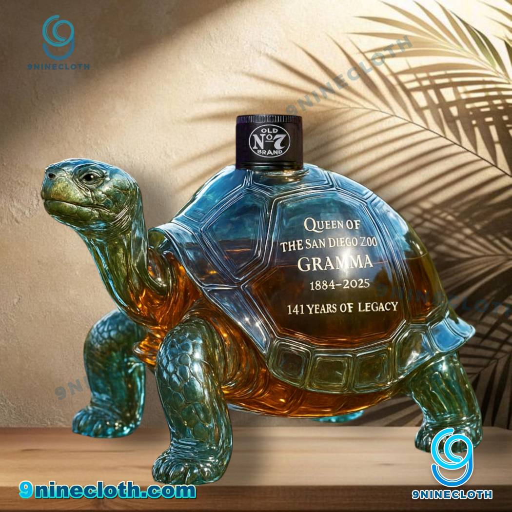 Queen Of The San Diego Zoo Gramma 1884-2025 141 Years Of Legacy Whiskey Bottle-c bn5p6DT