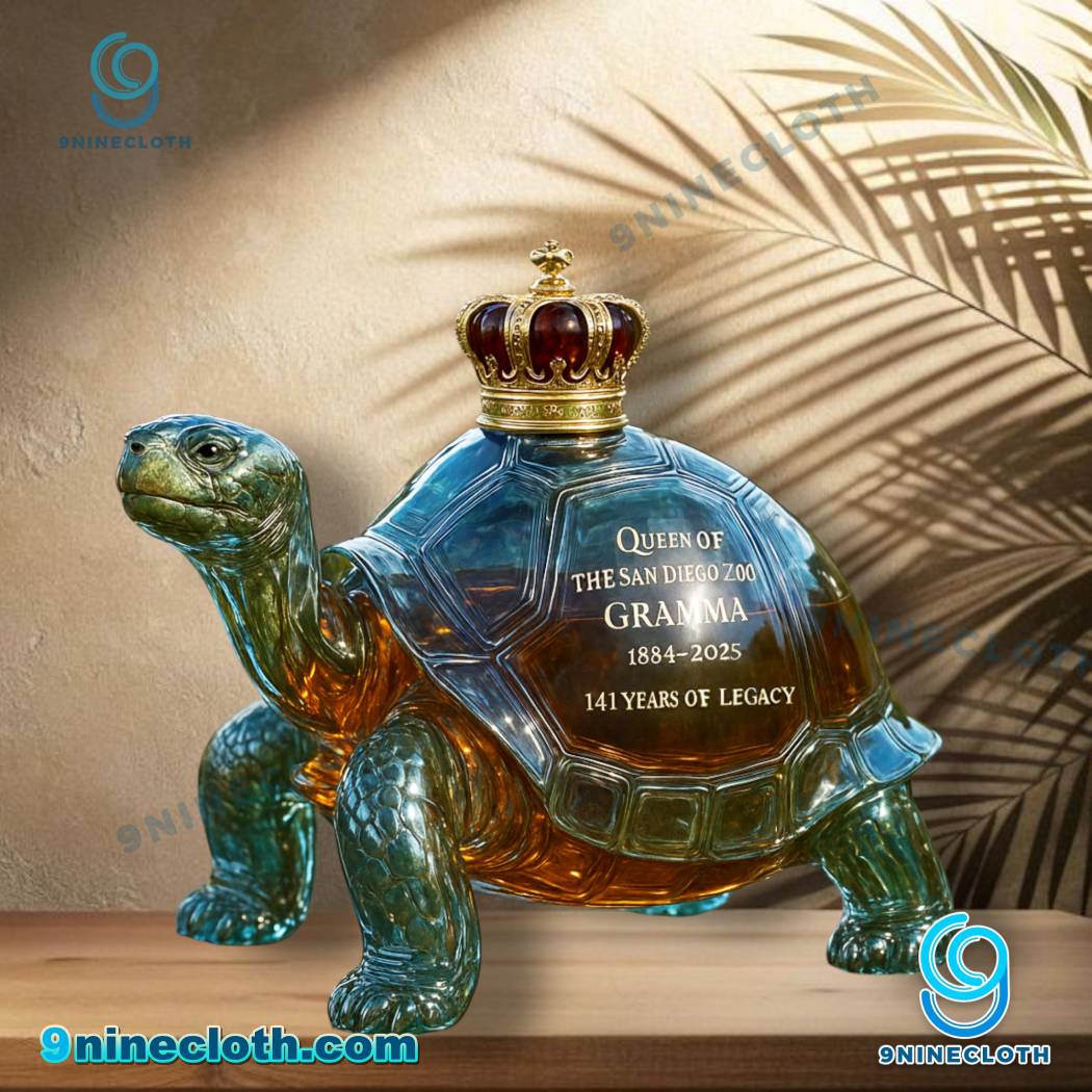 Queen Of The San Diego Zoo Gramma 1884-2025 141 Years Of Legacy Whiskey Bottle 26L4vV7