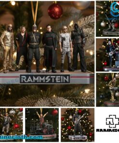 Rammstein Band Christmas Hanging Ornament 0LpmOMq