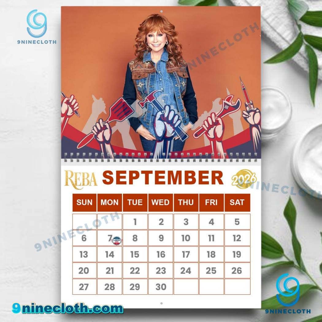 Reba Mcentire Wall Calendar 2026-1-b NIBuP2X