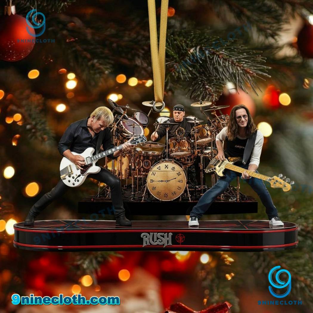 Rush Band Hanging Ornament gEu8qIN