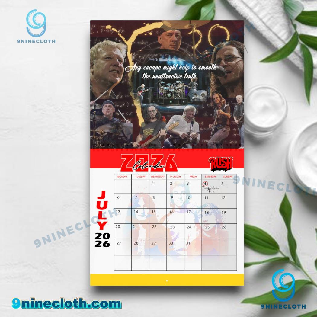 Rush Wall Calendar 2026-1-b uAGwHIg