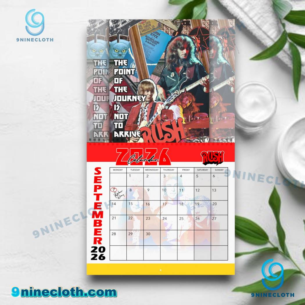 Rush Wall Calendar 2026-1-x gnrKtzP