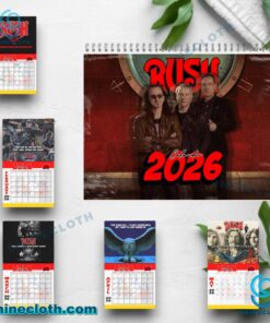 Rush Wall Calendar 2026 W1uiFbs
