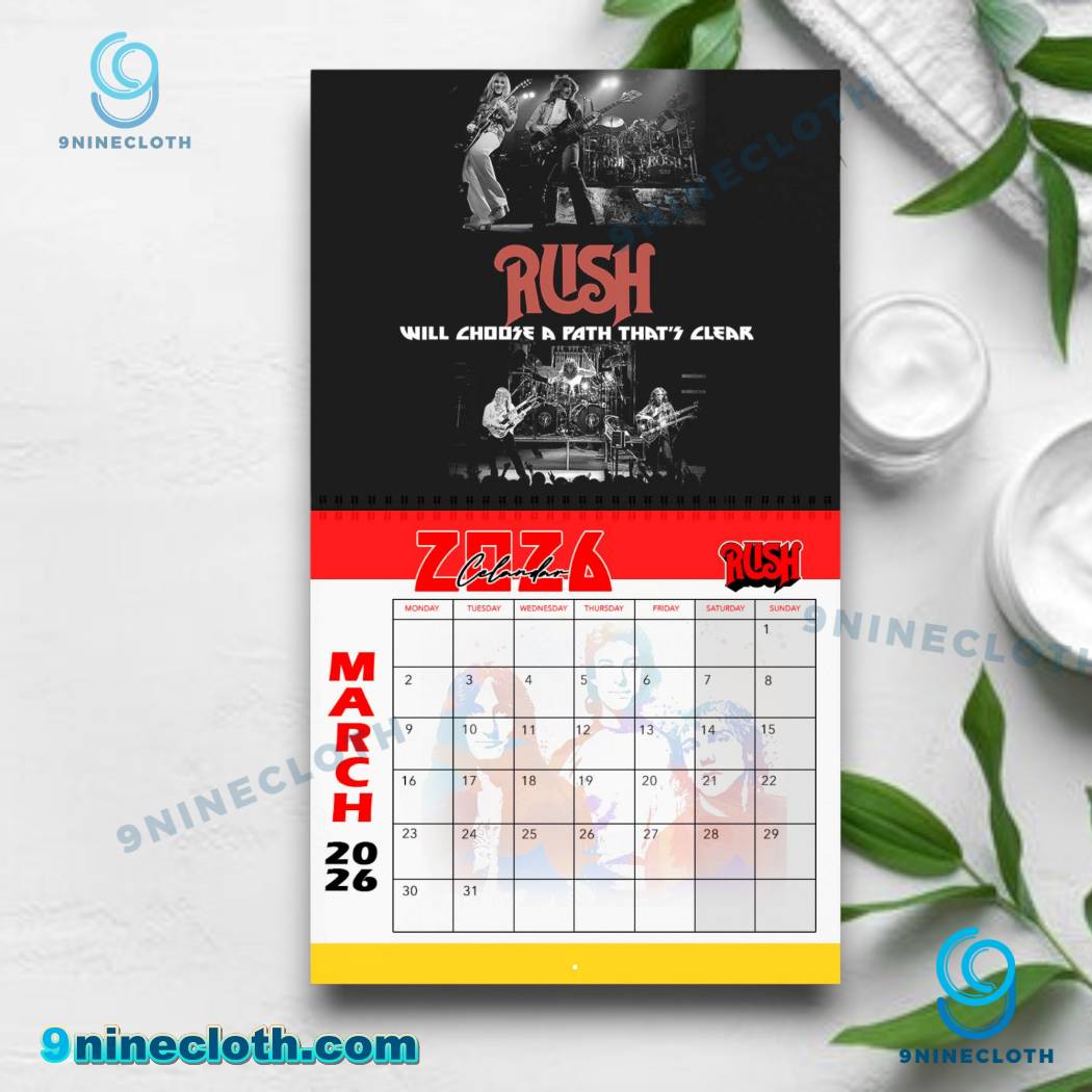 Rush Wall Calendar 2026-y R9htvWN