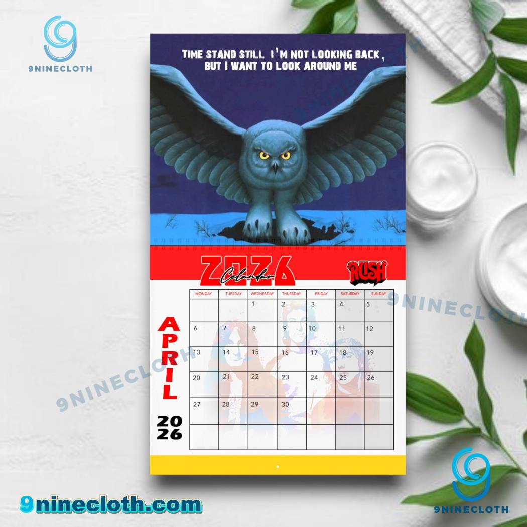 Rush Wall Calendar 2026-z mFsGt38