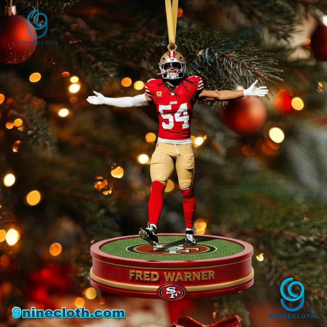 San Francisco 49ers Coach And Greatest Players Ornament uP7NF0x