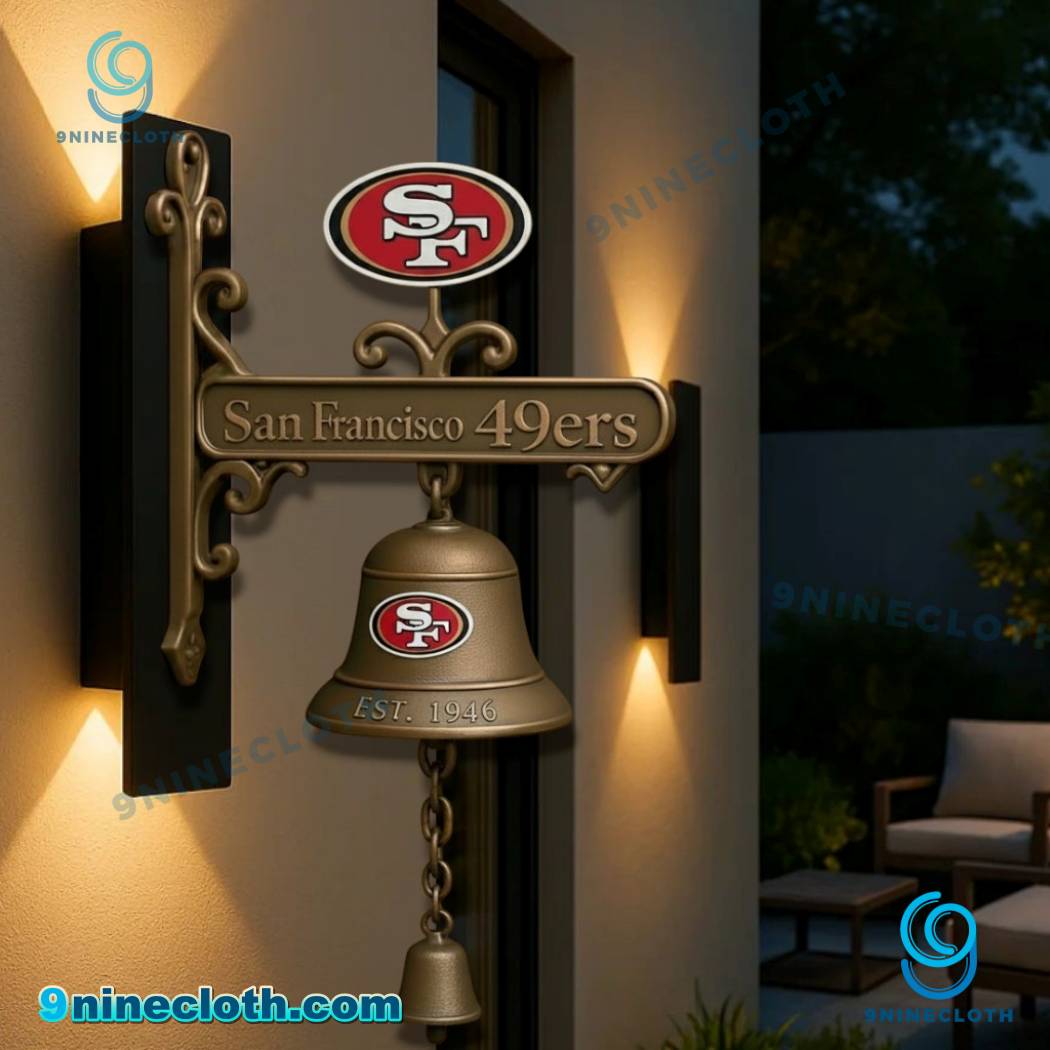 San Francisco 49ers NFL Football Team Doorbell CRpnHFc