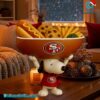 San Francisco 49ers Snoopy x NFL Football Team Snack Tray kUnHtcl