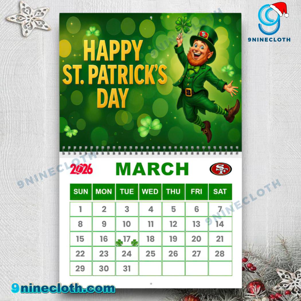 San Francisco 49ers Wall Calendar 2026-b oI4hxPH