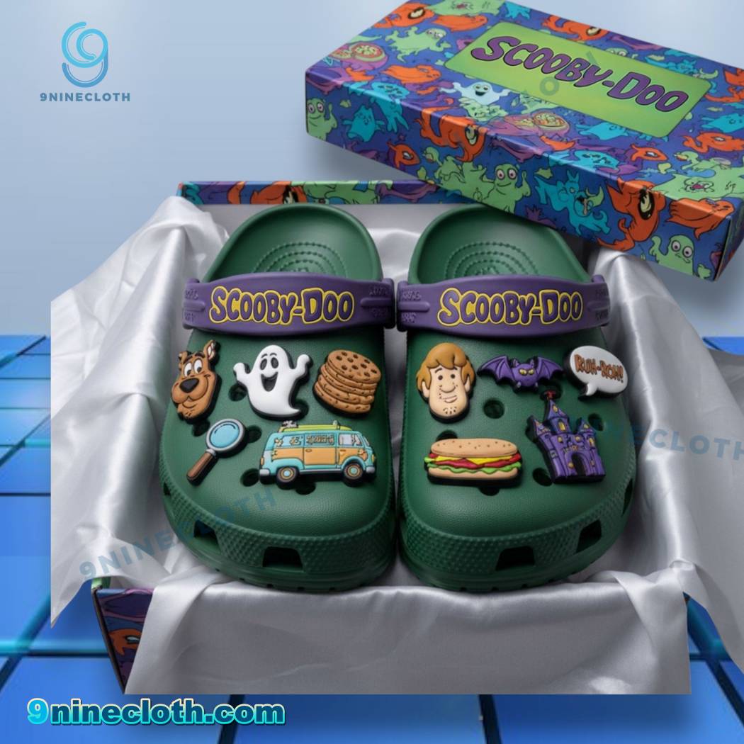 Scooby-doo Crocs With Charms W6BuUR4