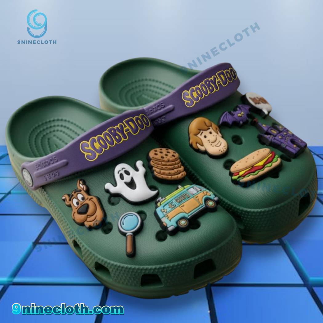 Scooby-doo Crocs With Charms-b 93yzqhm